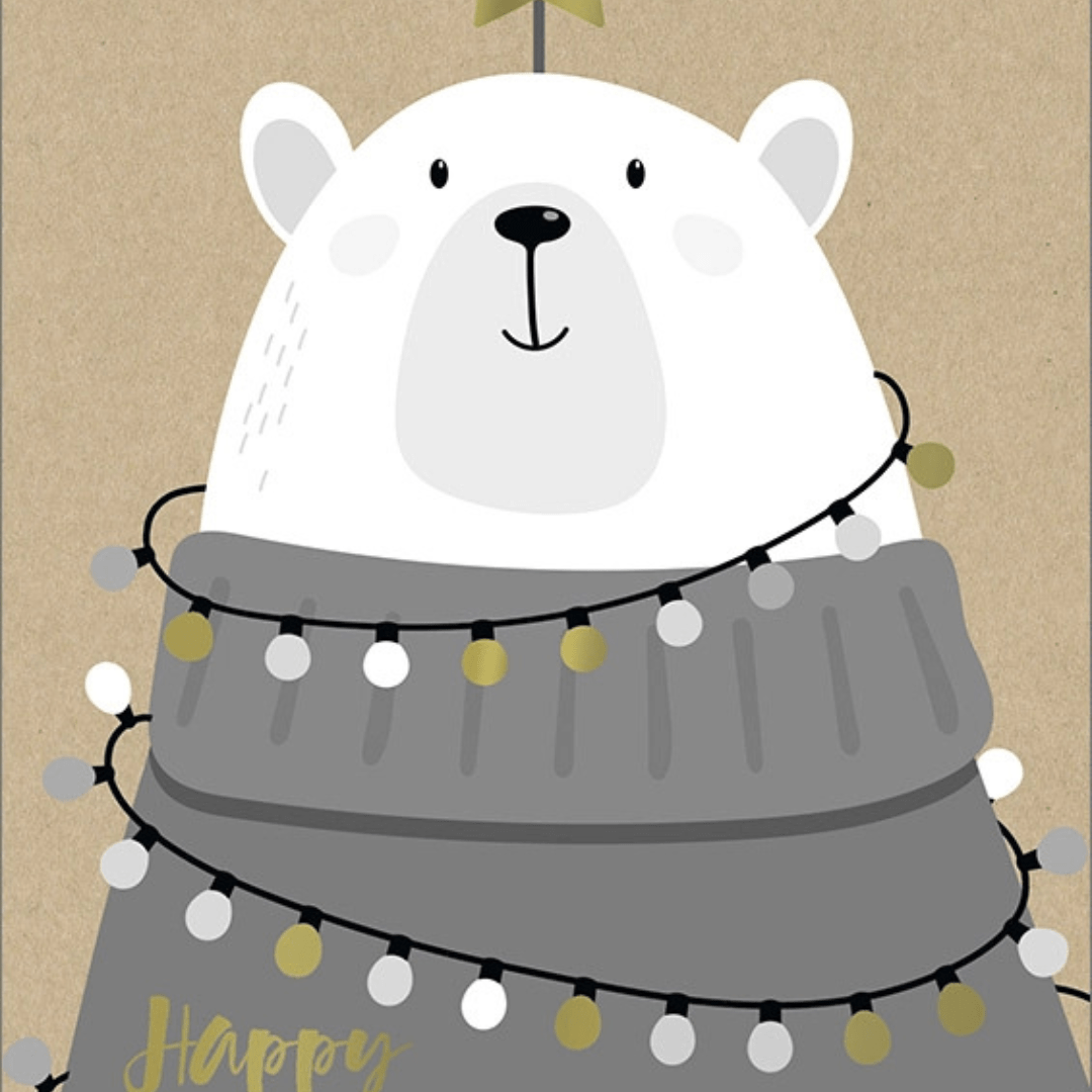 Grusskarte Happy X-Mas