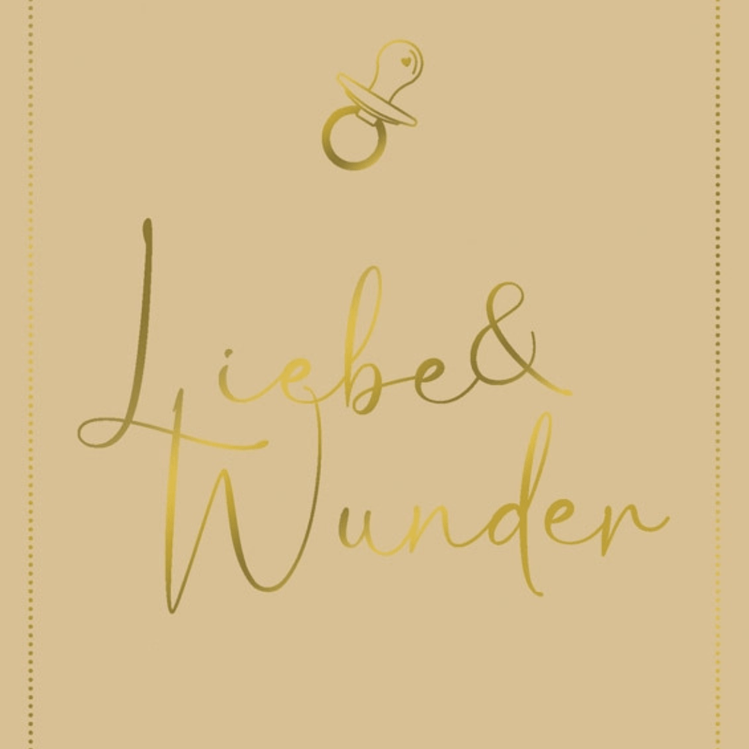 Glückwunschkarte Liebe und Wunder
