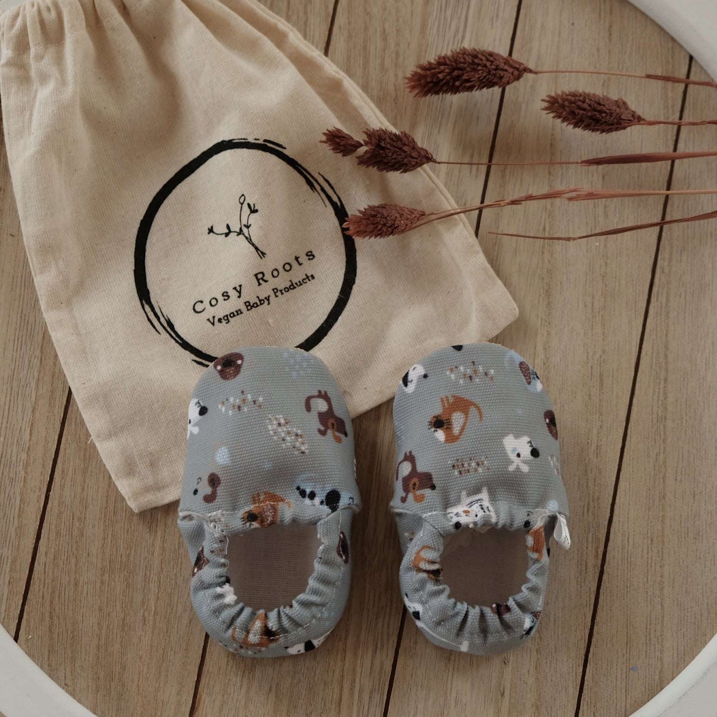 handgemachte schuhe, babyschuhe, schuhe für babys, handmade, vegan, cosy roots