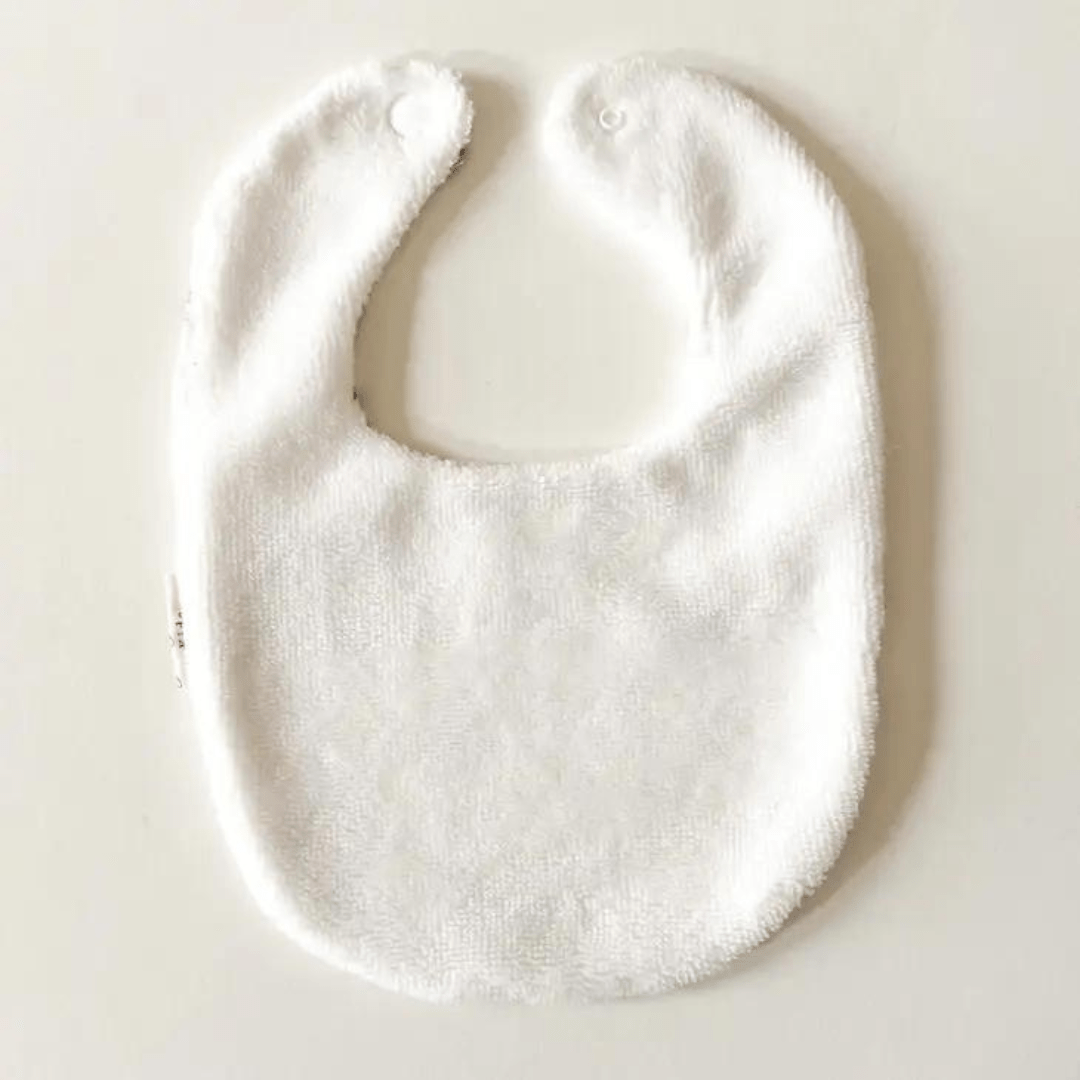 Rückseite mit weissem Frottee
