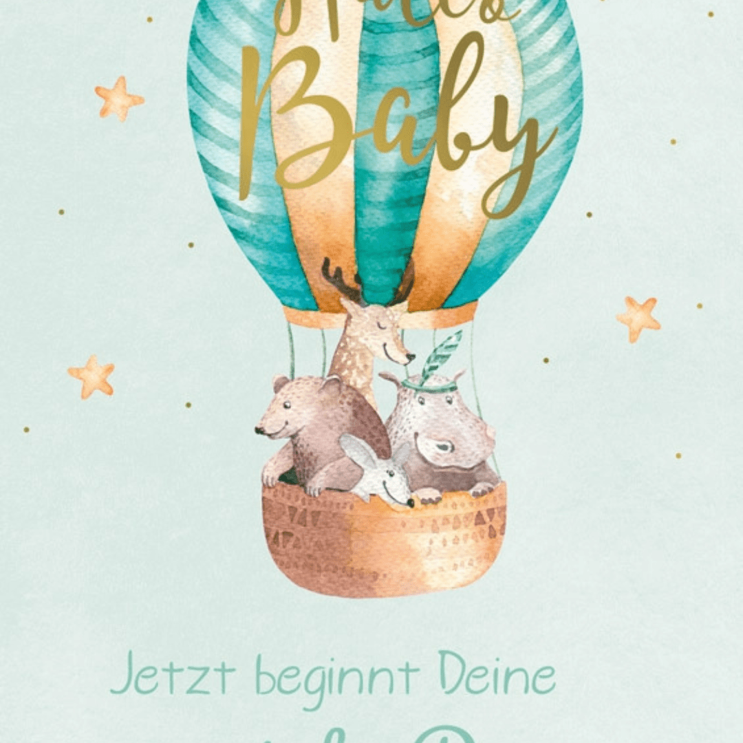 Ballon mit Tieren