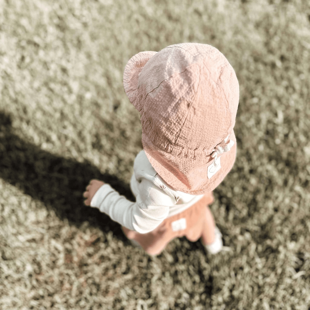 Organic Sun Hat - Dusty Rose