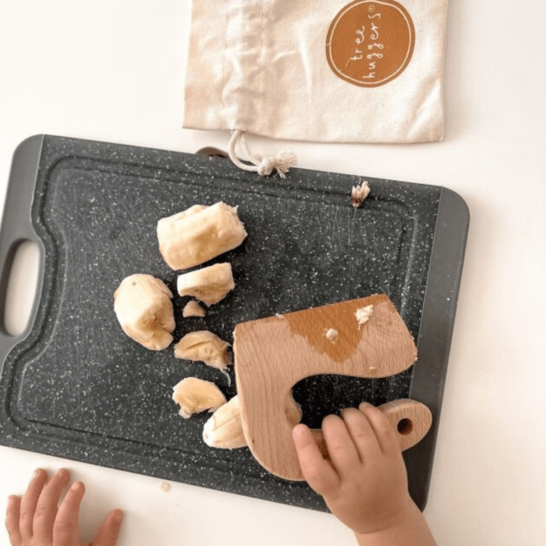 Holzmesser für Kinderhände