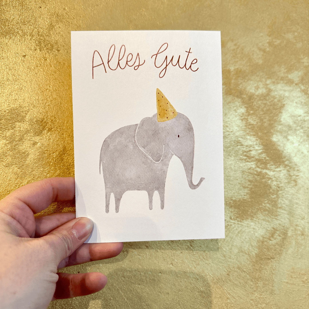 handgezeichneter Elefnant