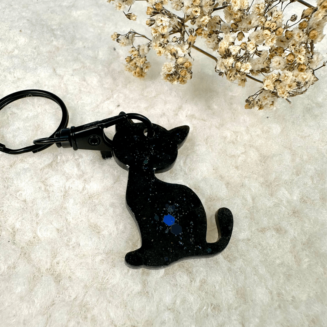 schwarze Katze