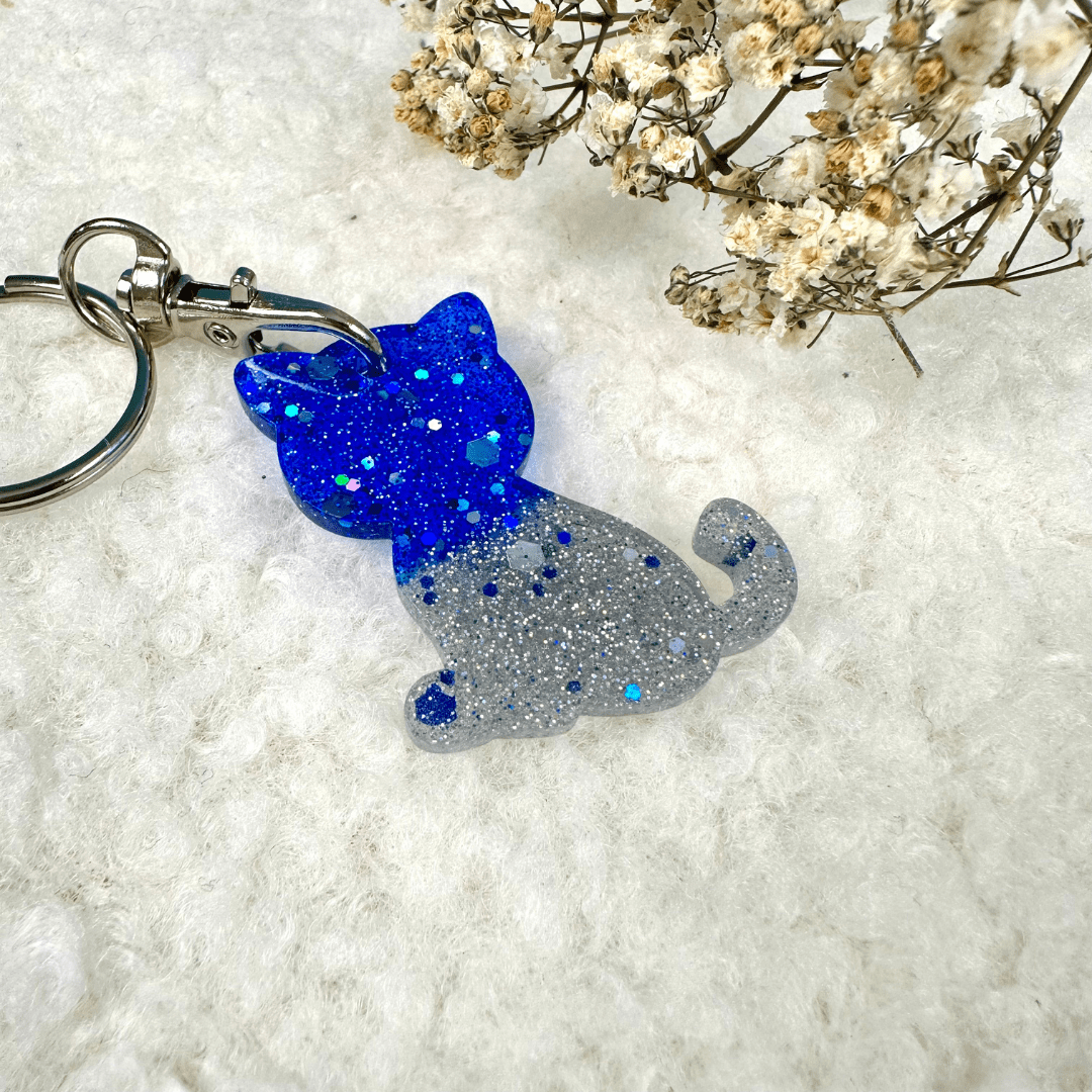 blaue Katze