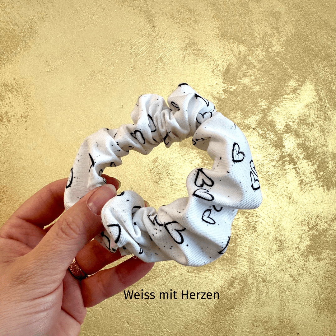 Scrunchie - Haargummi M verschiedene Farben