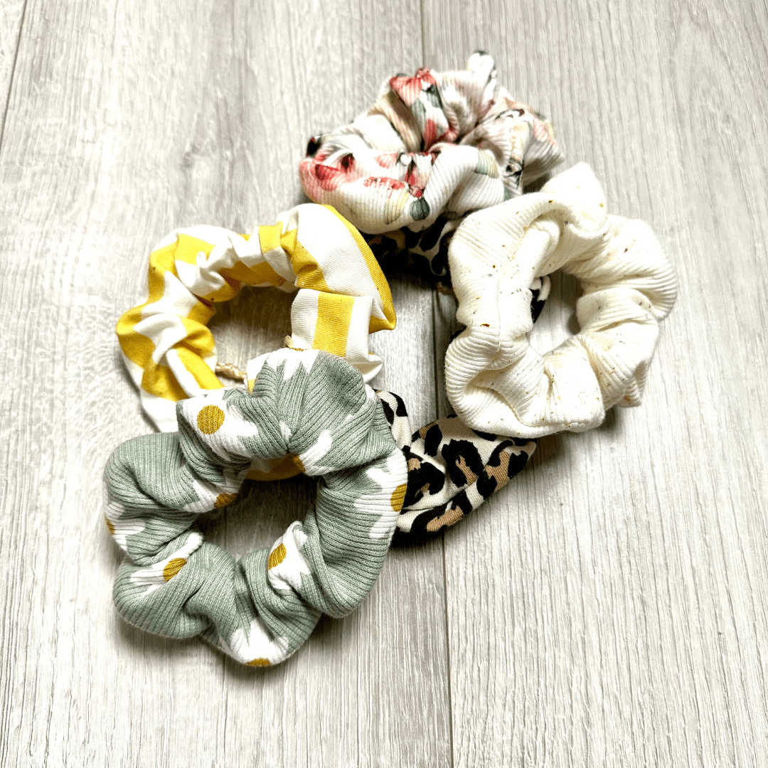 Scrunchie - Haargummi M verschiedene Farben