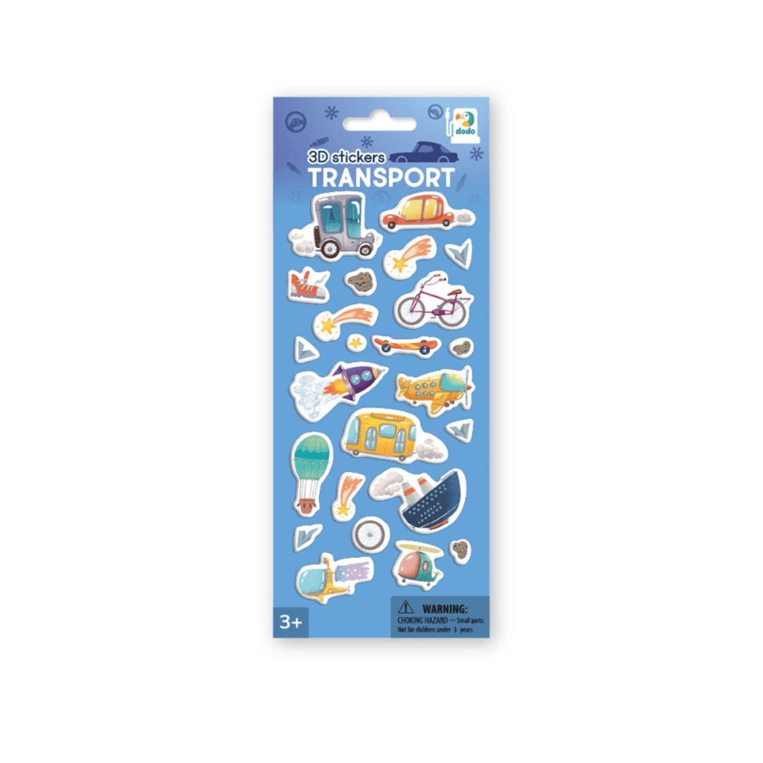 stickers mit bus und lastwagen