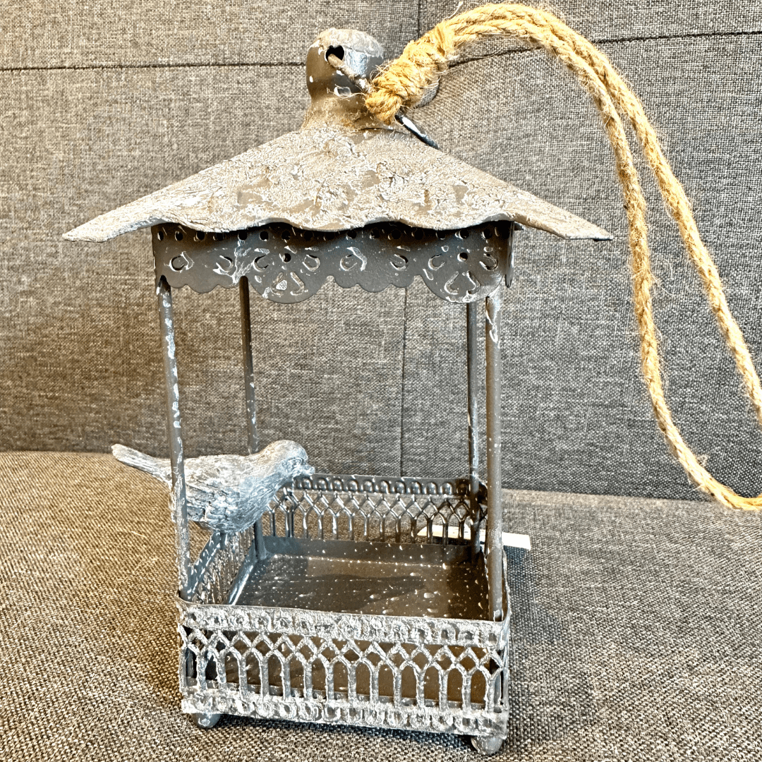 Metall Vogelhaus