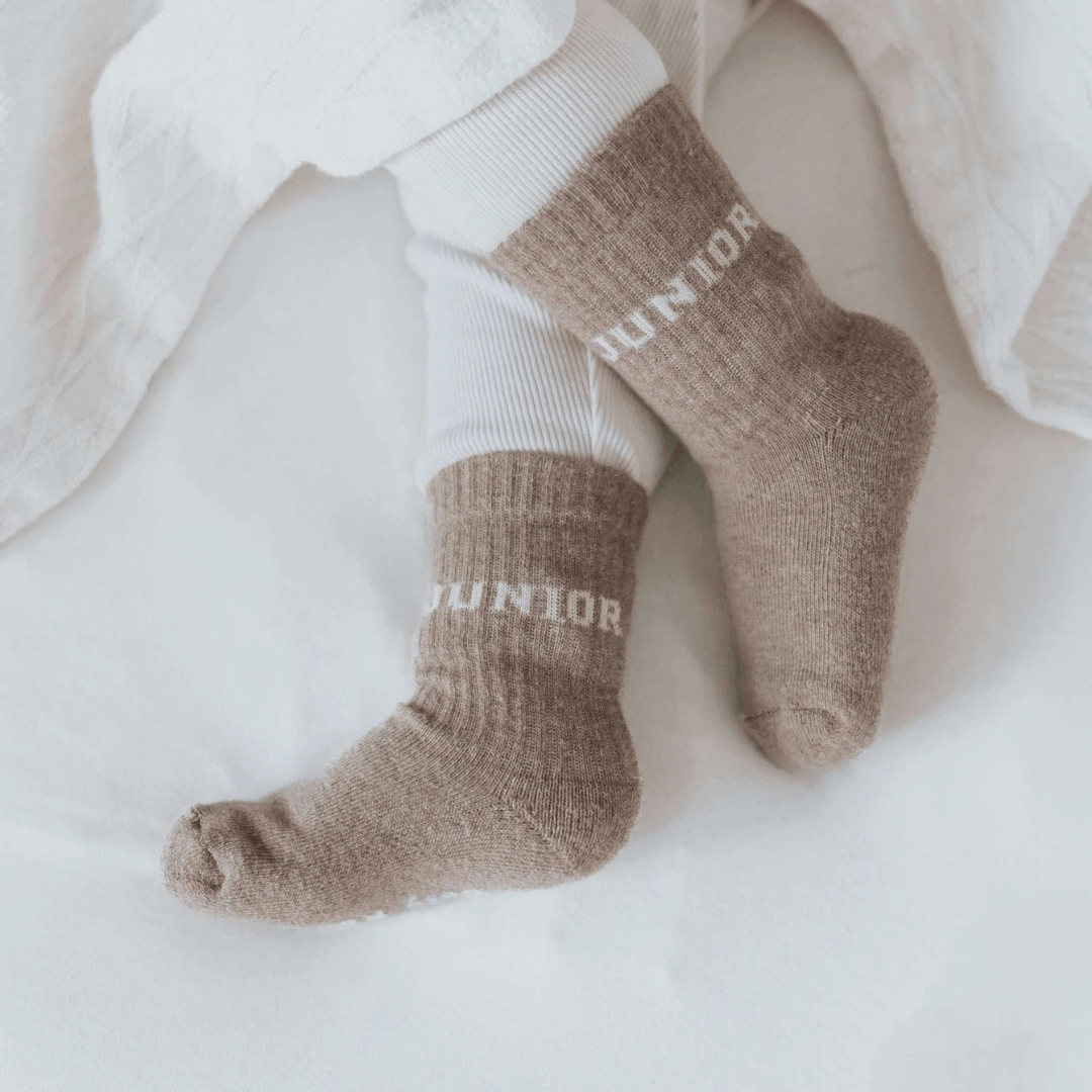 braune JUNIOR Socken