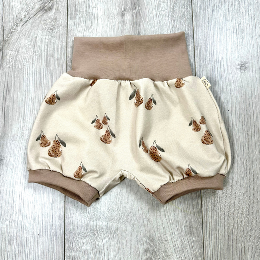 beige mit Birnen