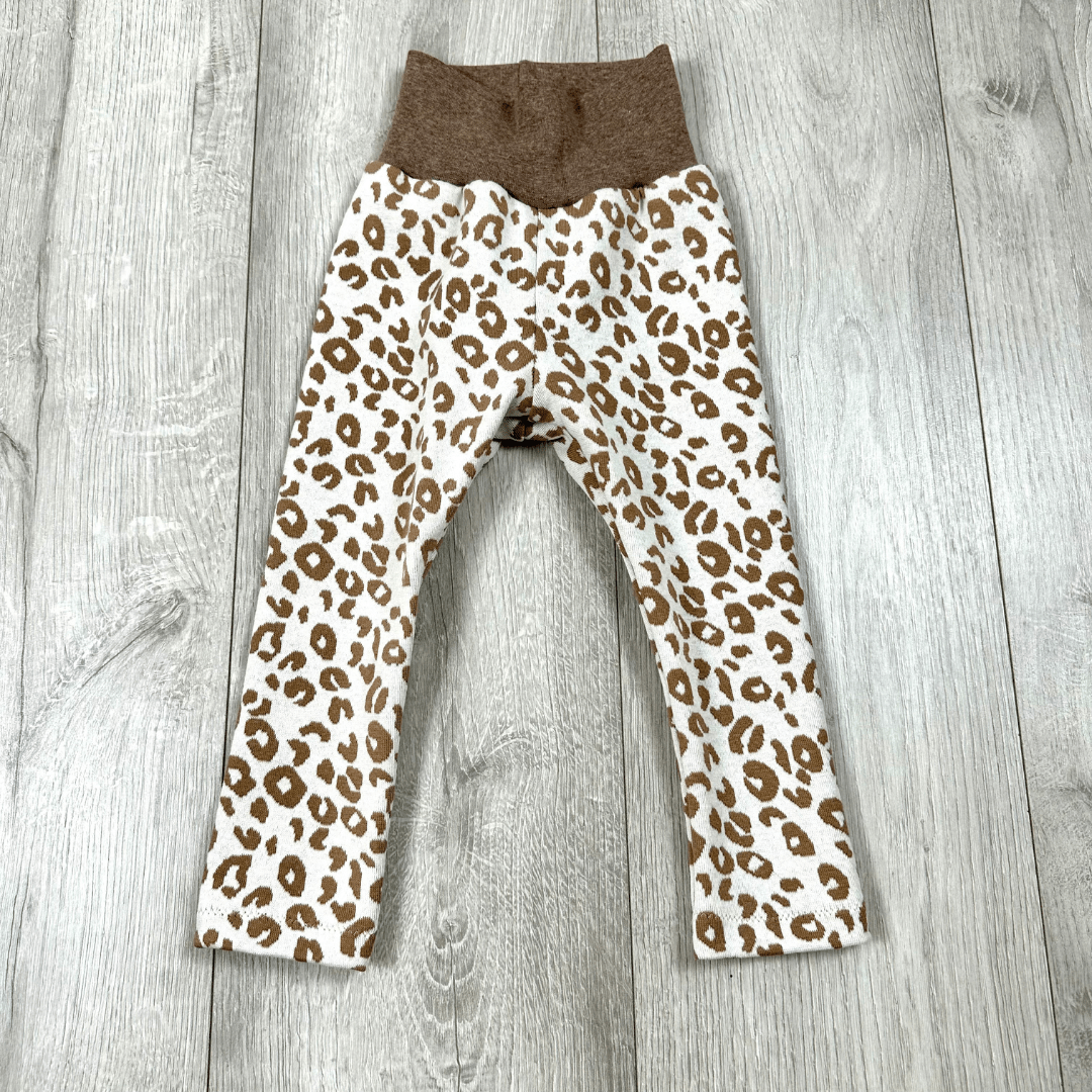 Leggins mit Leopardenmuster