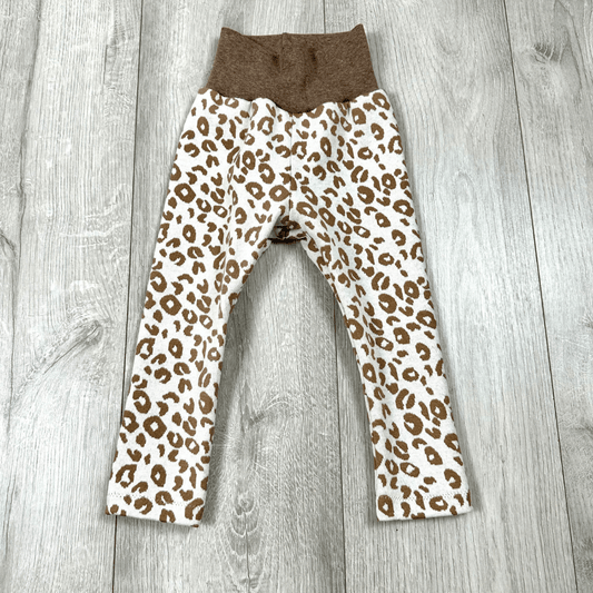 Leggins mit Leopardenmuster