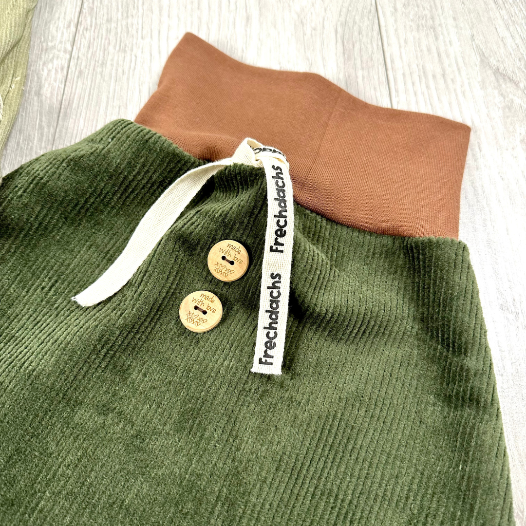 Pullover mit Cord Pumphose Gr. 80/86 Zora die Zottelige