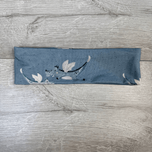 blauer Stoff