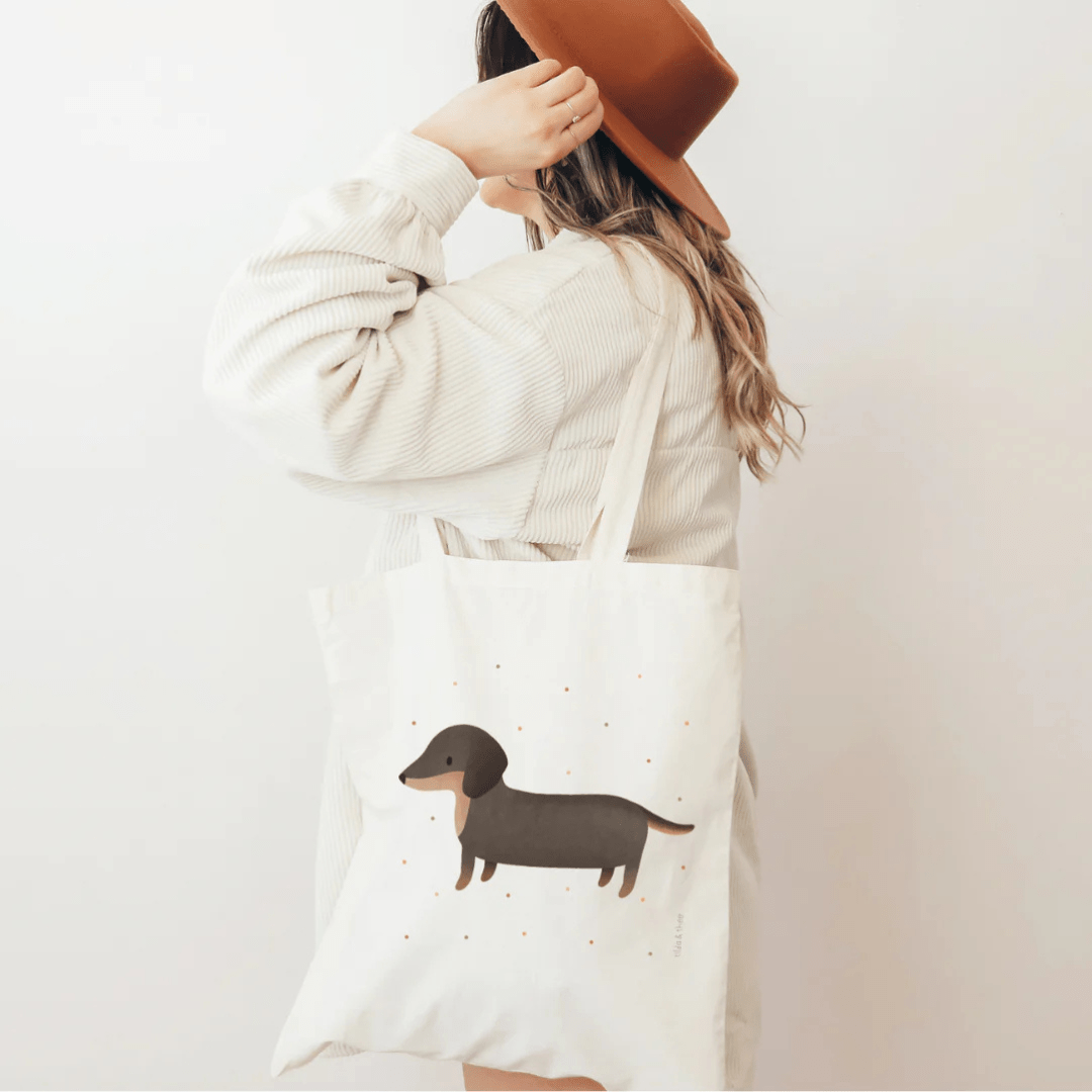 Stofftasche Dackel