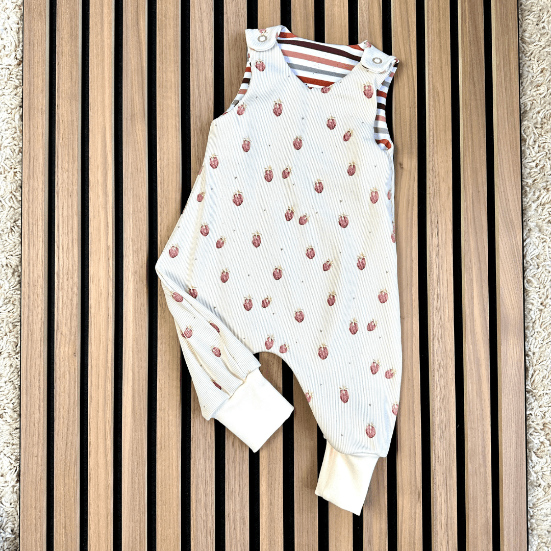 Babystrampler Erdbeere