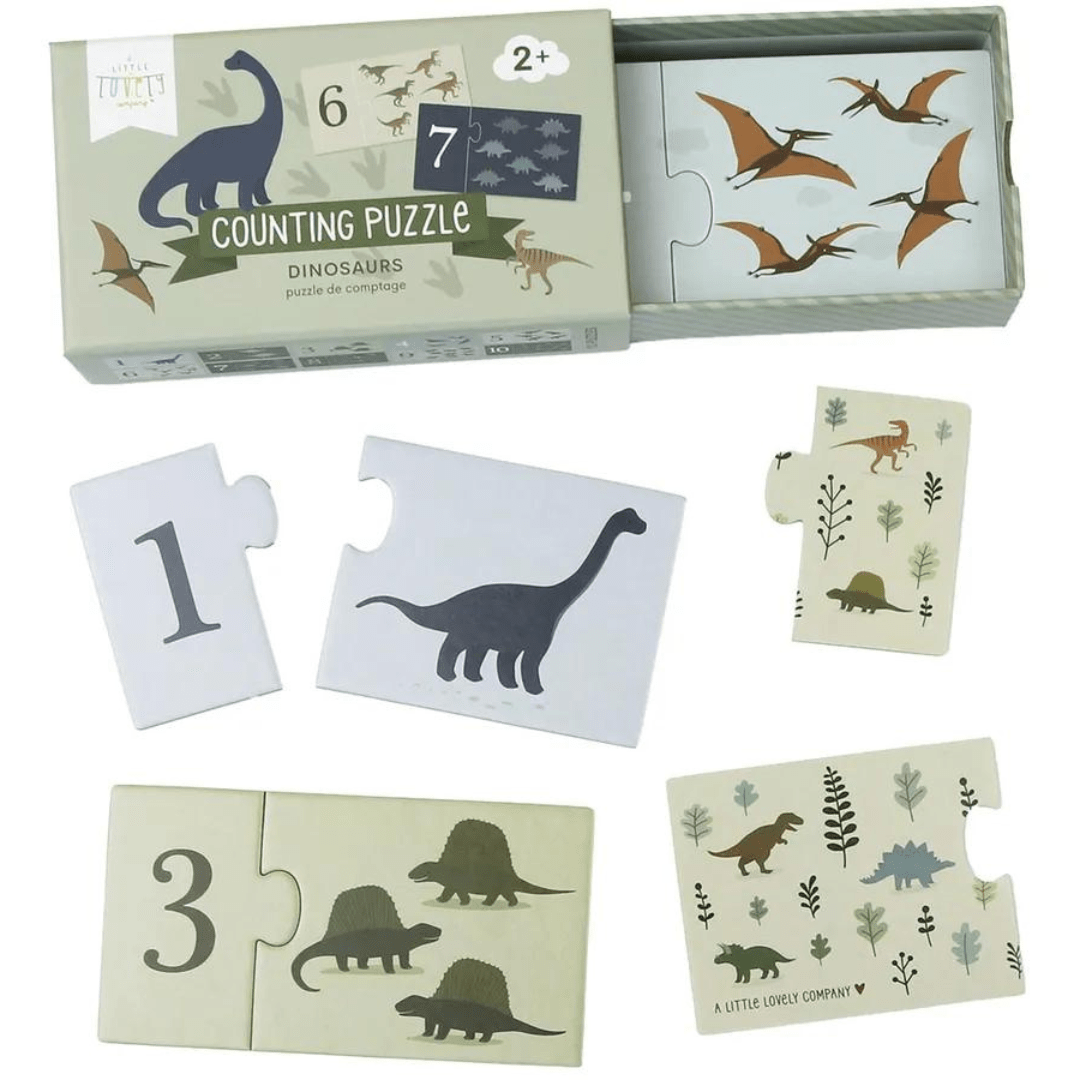 Puzzle mit Dinosaurier